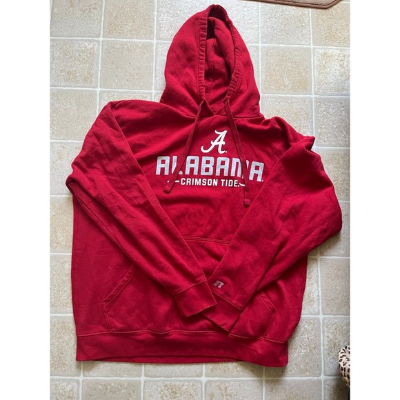 Alabama Crimson Tide Roll Tide Russell Athletic Hoodie Sz-XL - Picture 2 of 6